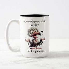 おもしろいOffice Payday Mug ツートーンマグカップ