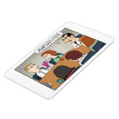 おもしろいOffice Sockパペットマグネット マグネット (左側)