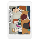 おもしろいOffice Sockパペットマグネット マグネット (縦)