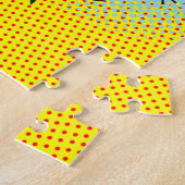 おもしろいOMG漫画ブックトレンディー ユニーク ジグソーパズル (側面)