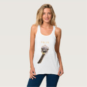 おもしろいOstrich Tank Top -スマイル タンクトップ (正面フル)