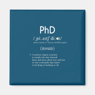 おもしろいphd定義正方形 マグネット