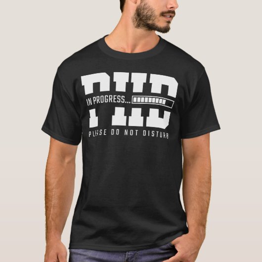 おもしろいPHD In Progress Thesis Tシャツ (正面)