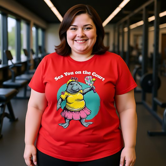 おもしろいPickleball Sea You on the Court Tシャツ