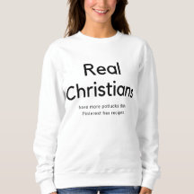 おもしろいPinterest Church Sweatshirt