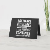 おもしろいProgramming Software Engineer Gift シーズンカード (正面)