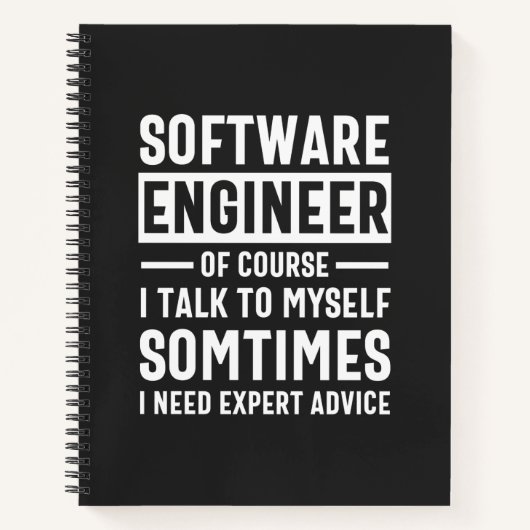 おもしろいProgramming Software Engineer Gift ノートブック (正面)