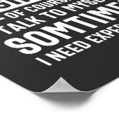 おもしろいProgramming Software Engineer Gift ポスター (角)