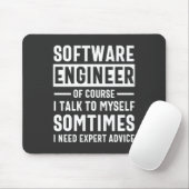 おもしろいProgramming Software Engineer Gift マウスパッド (マウス)