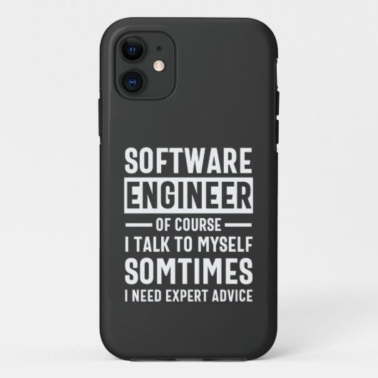 おもしろいProgramming Software Engineer Gift Case-Mate iPhoneケース (裏面)