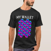 おもしろいPulsechain Crypto Hex Cryptocurrency Pls Blo Tシャツ (正面)