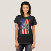おもしろいQr大統領トランプコードダンス Tシャツ (正面フル)