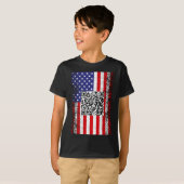 おもしろいQr大統領トランプコードダンス Tシャツ (正面フル)