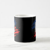 おもしろいQr大統領トランプダンスコード コーヒーマグカップ (中央)