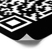 おもしろいQr大統領トランプダンスコード_1 ポスター (角)