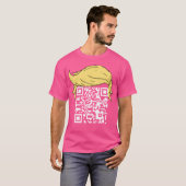 おもしろいQr大統領トランプダンスコード Tシャツ (正面フル)