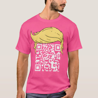 おもしろいQr大統領トランプダンスコード Tシャツ