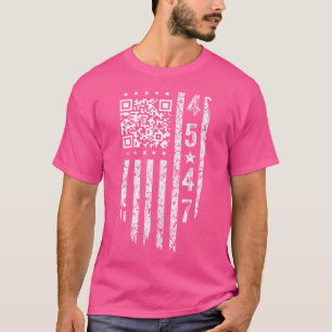 おもしろいQr大統領トランプダンスコード Tシャツ