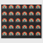 おもしろいRaverテクノパーティーEDMフェスティバルユーモア ラッピングペーパー (フラット)