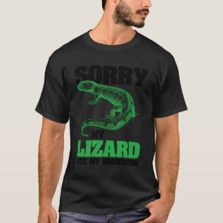 おもしろいReptile Shirt – 私のトカゲ食べの宿題 Tシャツ