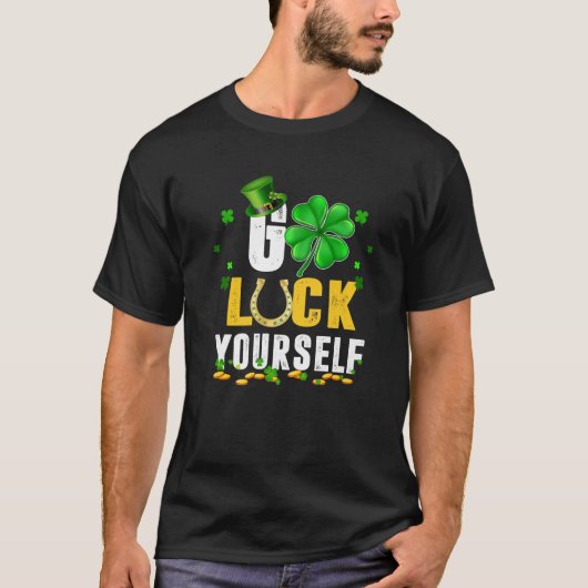 おもしろいSaint Patrick's Day for Adult Men Tシャツ (正面)