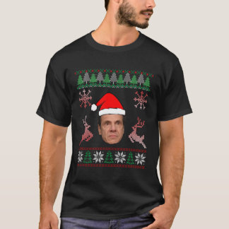 おもしろいSanta Cuomoがクリスマスを見て Tシャツ