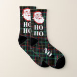 おもしろいSanta HO HO NO Christmas Plaid ソックス<br><div class="desc">これらはクリスマス精神の中にいる人のための完璧なフェスティバル靴下である – しかし、おそらく100%ではない。LOL.だから、クリスマスに"HO HO NO"と言いなさい、しかし、あなたの最も近い友人と家族だけが、あなたの靴によって隠された曲折の唯一の部分を知る。ツ</div>