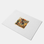 おもしろいSheriff Dog Shirt Greyhound Wippet Dog Mom ドアマット (アングル)