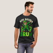 おもしろいsix seven bruh セントパトリックデーの子供服 tシャツ (正面フル)