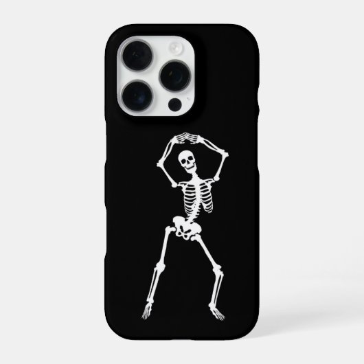 おもしろいSkeleton Phone Case - 予測できな & Protective iPhoneケース (裏面)