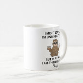 おもしろいSloth Yoga Mugギフトfor Yoga先生Mug コーヒーマグカップ (正面右)