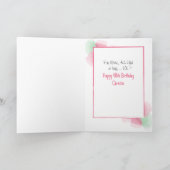 おもしろいSnarky皮肉な女性40歳の誕生日 カード (内部)