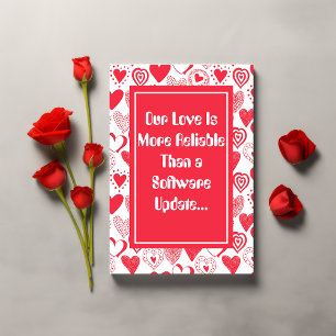 おもしろいSoftware Valentine's Dayよりも信頼性が高い カード