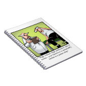 おもしろいSpectickles Medical Health漫画のユーモア ノートブック (右側)