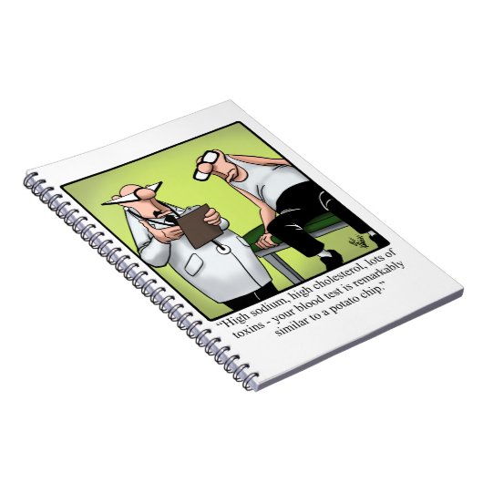 おもしろいSpectickles Medical Health漫画のユーモア ノートブック (右側)