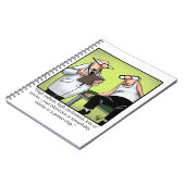 おもしろいSpectickles Medical Health漫画のユーモア ノートブック (左側)