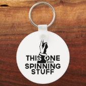 おもしろいSpinning Keychain -ヴィンテージこの1回スピン キーホルダー (正面)
