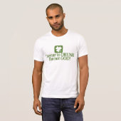 おもしろいSt patricks day飲みチーム Tシャツ (正面フル)