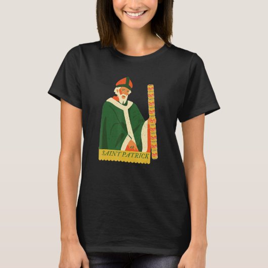 おもしろいSt patricks day飲料 Tシャツ (正面)