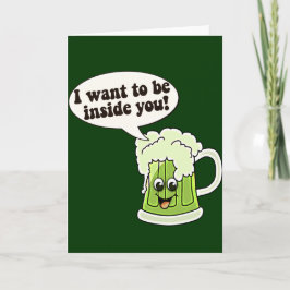 おもしろいSt patricks day カード