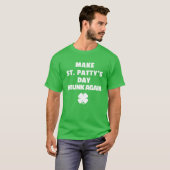 おもしろいSt pattys daySt patricks day2022アパレル Tシャツ (正面フル)
