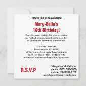 おもしろいSweet Sifthence The Country Garlsのパーティー 招待状 (裏面)