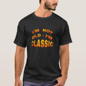 おもしろいTシャツのクラシックTシャツ Tシャツ (正面)