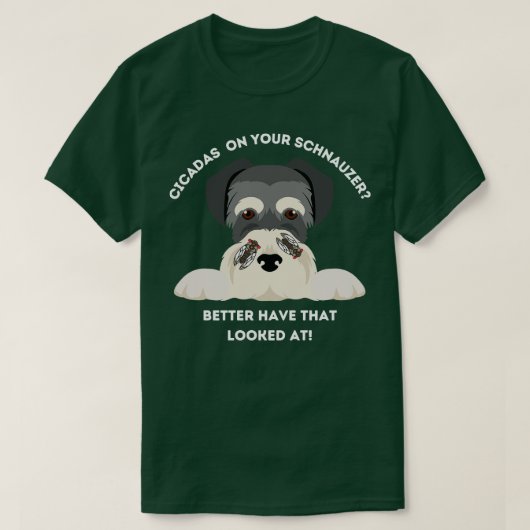 おもしろいTシャツのセミ Tシャツ (デザイン正面)