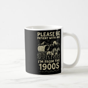 おもしろいTシャツパパメンズ1900年代の父のIm コーヒーマグカップ