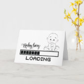 おもしろいTシャツ乳児妊娠子母， 1/2 カード (黄色い花)