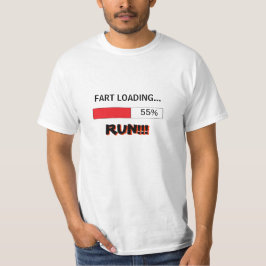 おもしろいtシャ男性へツFARTロー走ド Tシャツ