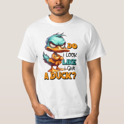 おもしろいT型 Tシャツ (正面)