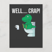 おもしろいT-Rexの腕 小さな恐竜 ユーモア ポストカード (正面)