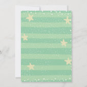 おもしろいT-Rex恐竜をテーマにした幼児男子の誕生日 招待状 (裏面)